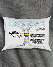 TO MY PARTNER IN LIFE Rectangular Pillowcase aos-pillow-rectangle-front-lifestyle-1