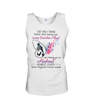 MY ANGEL HUSBAND - NEVER FORGOTTEN FOREVER MISSED Unisex Tank tile