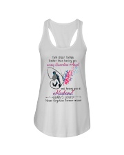 MY ANGEL HUSBAND - NEVER FORGOTTEN FOREVER MISSED Ladies Flowy Tank tile