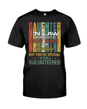 Daughter-in-law - Vintage - You Volunteered Classic T-Shirt front