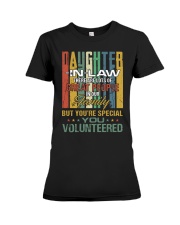 Daughter-in-law - Vintage - You Volunteered Premium Fit Ladies Tee thumbnail