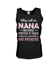 They call me Nana Unisex Tank thumbnail
