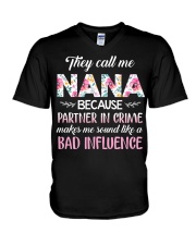 They call me Nana V-Neck T-Shirt thumbnail