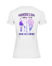 Angel - Grandpa's Girl - I Used To Be His Angel Premium Fit Ladies Tee tile