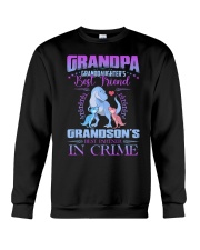 Grandpa - Best Friend Best Partner-in-crime Crewneck Sweatshirt tile
