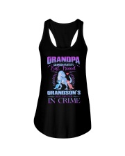 Grandpa - Best Friend Best Partner-in-crime Ladies Flowy Tank tile