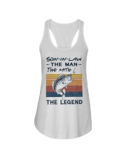 SON-IN-LAW - FISHING - VINTAGE - THE MAN Ladies Flowy Tank tile