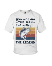 SON-IN-LAW - FISHING - VINTAGE - THE MAN Youth T-Shirt tile