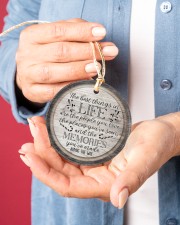 Christmas - The Best Things In Life Circle ornament - single (porcelain) aos-circle-ornament-single-porcelain-lifestyles-01