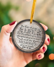 Christmas - The Best Things In Life Circle ornament - single (porcelain) aos-circle-ornament-single-porcelain-lifestyles-09