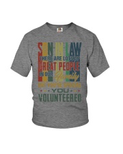 Son-in-law - Vintage - You Volunteered Youth T-Shirt tile