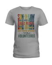 Son-in-law - Vintage - You Volunteered Ladies T-Shirt tile