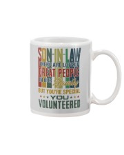 Son-in-law - Vintage - You Volunteered Mug tile