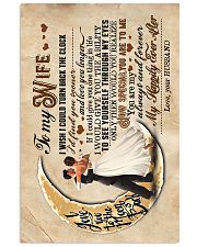 To Wife - Dancing Together - I Wish I Could Turn 16x24 Poster front
