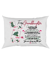 GRANDMA TO GRANDDAUGHTER - T REX - ANGEL Rectangular Pillowcase back