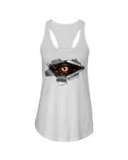 T-rex - Eyes - Sticker Ladies Flowy Tank tile