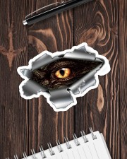 T-rex - Eyes - Sticker Sticker - Single (Horizontal) aos-sticker-single-horizontal-lifestyle-front-05