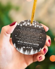 Christmas - Life Was a Little Strange This Year Circle ornament - single (porcelain) aos-circle-ornament-single-porcelain-lifestyles-09