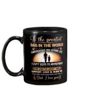 TO THE GREATEST DAD IN THE WORLD Mug back