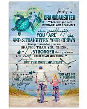Grandpa to Granddaughter - You Are My Sunshine 16x24 Poster front