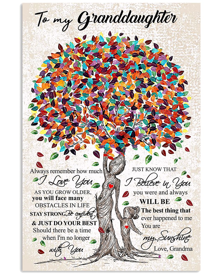 GRANDMA TO GRANDDAUGHTER 16x24 Poster