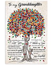 GRANDMA TO GRANDDAUGHTER 16x24 Poster front