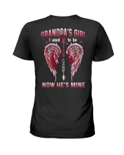 Grandpa's girl- I used to be his angel now he's mine Ladies T-Shirt tile