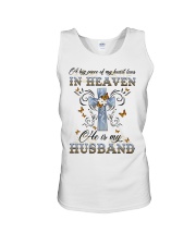MY ANGEL HUSBAND - GOD - A BIG PIECE OF MY HEART Unisex Tank tile