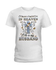 MY ANGEL HUSBAND - GOD - A BIG PIECE OF MY HEART Ladies T-Shirt tile