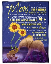 To My Mom - Elephant - Fleece Blanket Fleece Blanket tile
