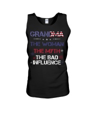 Grandma The woman The myth The bad influence Unisex Tank thumbnail