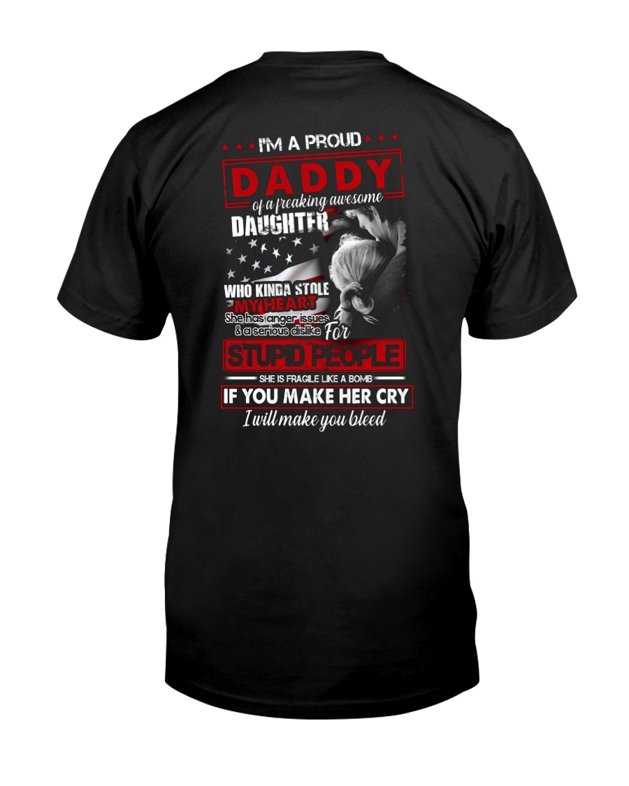 T-SHIRT - TO MY DAUGHTER - I'M A PROUD DADDY Classic T-Shirt