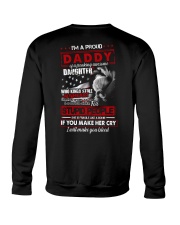 T-SHIRT - TO MY DAUGHTER - I'M A PROUD DADDY Crewneck Sweatshirt thumbnail