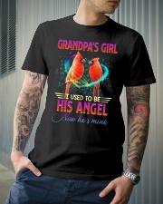 Angel - Grandpa - I Used To Be His Angel Classic T-Shirt lifestyle-mens-crewneck-front-6