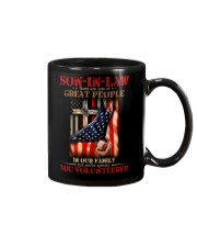 SON-IN-LAW - GOD - VINTAGE - YOU VOLUNTEERED Mug tile