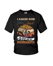 Grandma and Grandpa to Granddaughter - T-Shirt Youth T-Shirt front