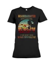 To Granddaughter - Granddaughter Knows Everything Premium Fit Ladies Tee tile