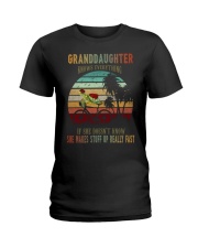 To Granddaughter - Granddaughter Knows Everything Ladies T-Shirt tile