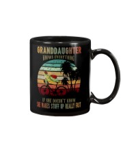 To Granddaughter - Granddaughter Knows Everything Mug tile