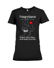 PrangrySaurus - DINOSAUR Premium Fit Ladies Tee tile