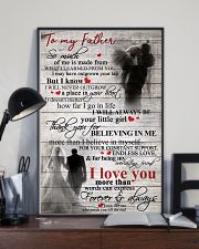 DAUGHTER TO DAD 16x24 Poster lifestyle-poster-2