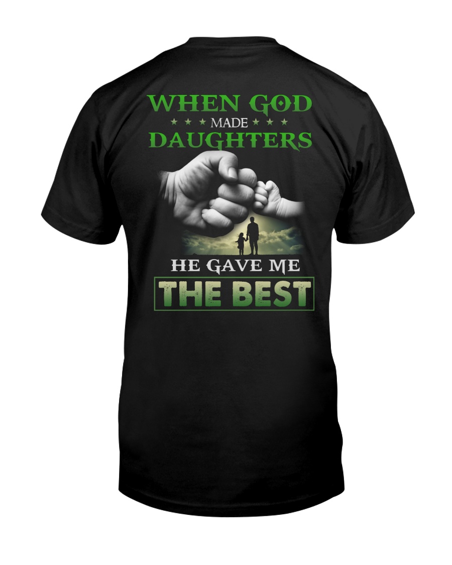 T-SHIRT - DAD AND DAUGHTER - GOD Classic T-Shirt