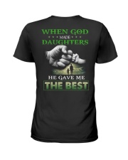 T-SHIRT - DAD AND DAUGHTER - GOD Ladies T-Shirt tile
