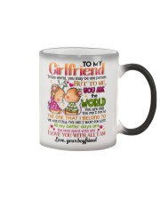 TO MY GIRLFRIEND Color Changing Mug thumbnail