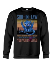 SON-IN-LAW - DRAGON - VINTAGE - YOU VOLUNTEERED Crewneck Sweatshirt thumbnail