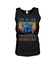 SON-IN-LAW - DRAGON - VINTAGE - YOU VOLUNTEERED Unisex Tank thumbnail