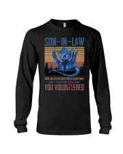 SON-IN-LAW - DRAGON - VINTAGE - YOU VOLUNTEERED Long Sleeve Tee thumbnail