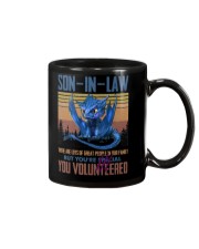 SON-IN-LAW - DRAGON - VINTAGE - YOU VOLUNTEERED Mug thumbnail