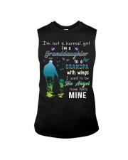 I'm a granddaughter to a Grandpa with wings Sleeveless Tee tile