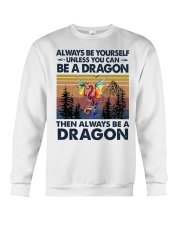 T-SHIRT - COLORFUL DRAGON - ALWAYS BE YOURSELF Crewneck Sweatshirt tile